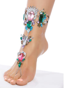 ForPlay rhinestone foot jewels from Ginger Candy lingerie